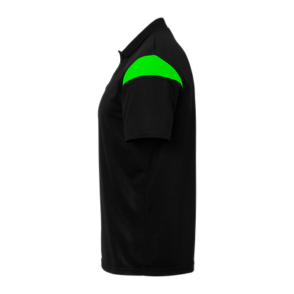 uhlsport Squad 27 Polo Shirt Kind (schwarz/fluo grün)
