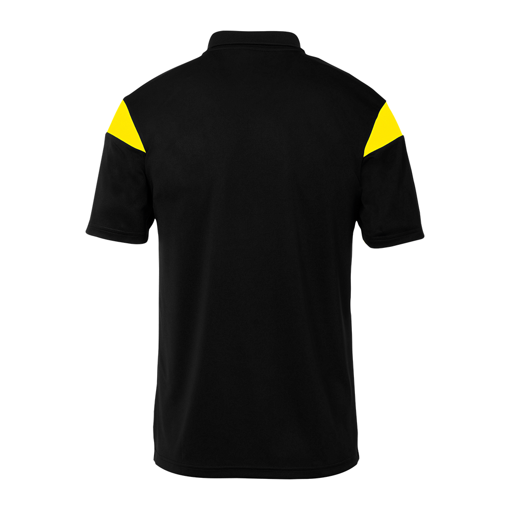 uhlsport Squad 27 Polo Shirt Kind (schwarz/limonengelb)