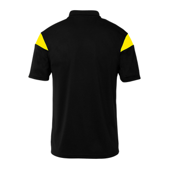 uhlsport Squad 27 Polo Shirt Kind (schwarz/limonengelb)