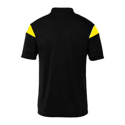 uhlsport Squad 27 Polo Shirt Kind (schwarz/limonengelb)