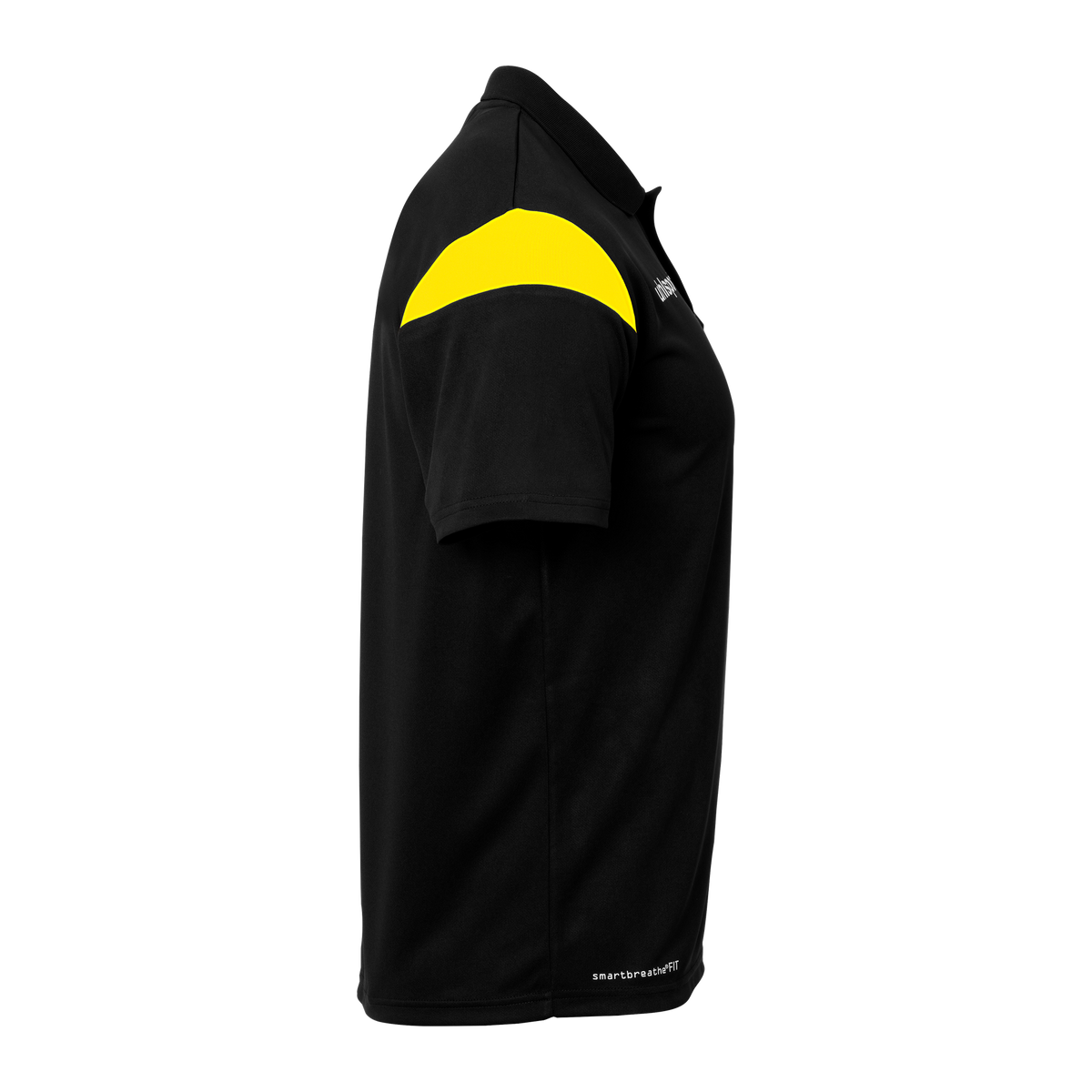 uhlsport Squad 27 Polo Shirt Kind (schwarz/limonengelb)