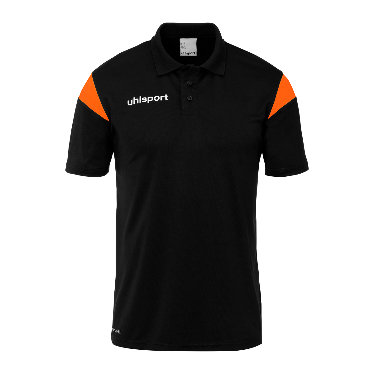uhlsport Squad 27 Polo Shirt Kind (schwarz/fluo orange)