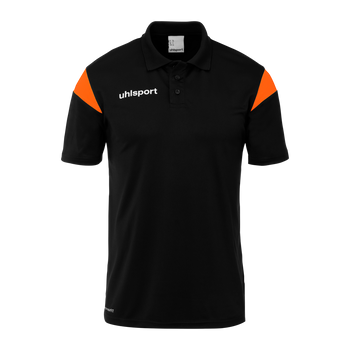 uhlsport Squad 27 Polo Shirt Kind (schwarz/fluo orange)