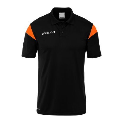 uhlsport Squad 27 Polo Shirt Kind (schwarz/fluo orange)