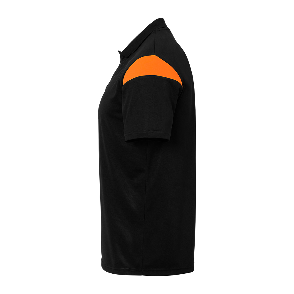 uhlsport Squad 27 Polo Shirt Kind (schwarz/fluo orange)