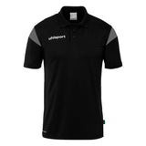 UHLSPORT Squad 27 Polo Shirt Kind Schwarz