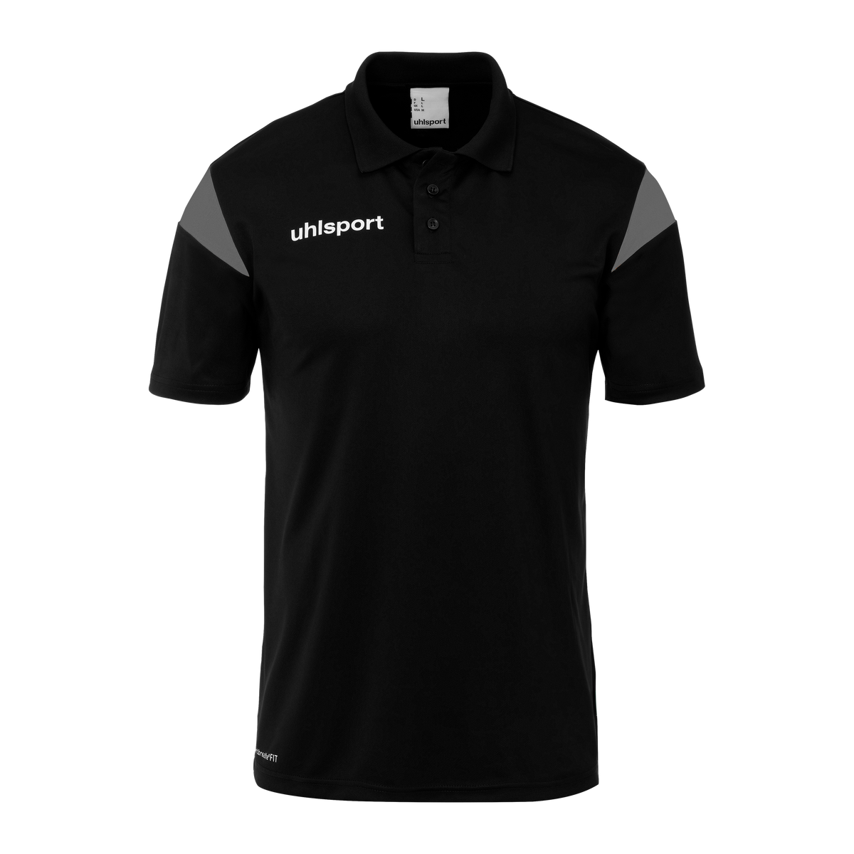 uhlsport Squad 27 Polo Shirt Kind (schwarz/anthra)