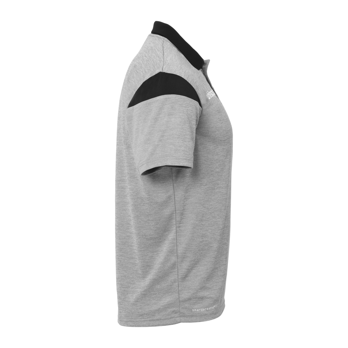 uhlsport Squad 27 Polo Shirt Kind (dark grau melange/schwarz)