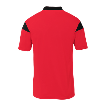 uhlsport Squad 27 Polo Shirt Kind (rot/schwarz)