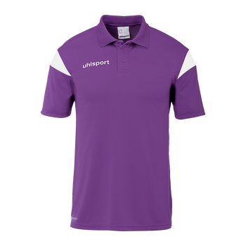uhlsport Squad 27 Polo Shirt Kind (lila/weiß)