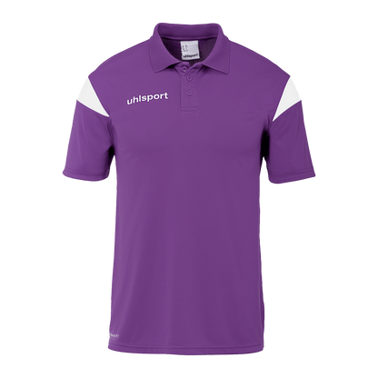 uhlsport Squad 27 Polo Shirt Kind (lila/weiß)