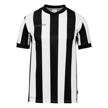 UHLSPORT Retro Stripe Shirt Kurzarm Herren Schwarz
