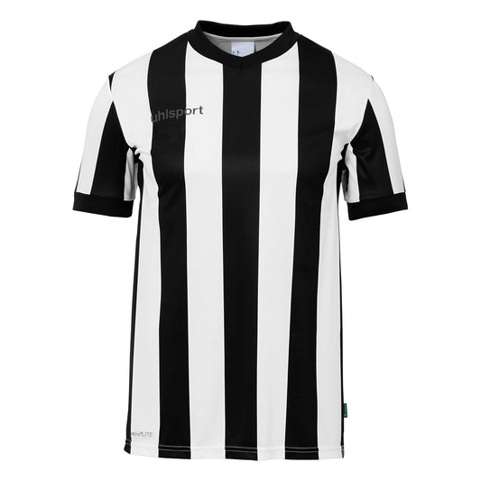 UHLSPORT Retro Stripe Shirt Kurzarm Herren Schwarz