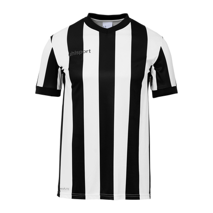 uhlsport Retro Stripe Shirt Kurzarm Kind (schwarz/weiß)