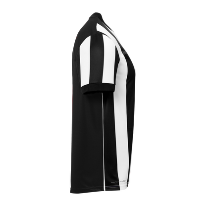 uhlsport Retro Stripe Shirt Kurzarm Kind (schwarz/weiß)