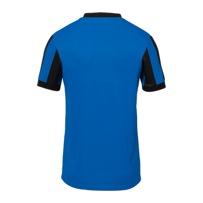 uhlsport Retro Stripe Shirt Kurzarm Kind (schwarz/azurblau)