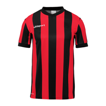 uhlsport Retro Stripe Shirt Kurzarm Kind (schwarz/rot)