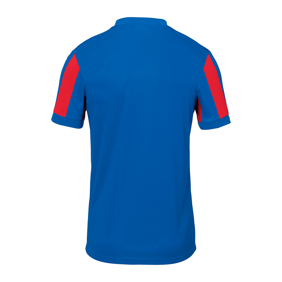 uhlsport Retro Stripe Shirt Kurzarm Kind (azurblau/rot)