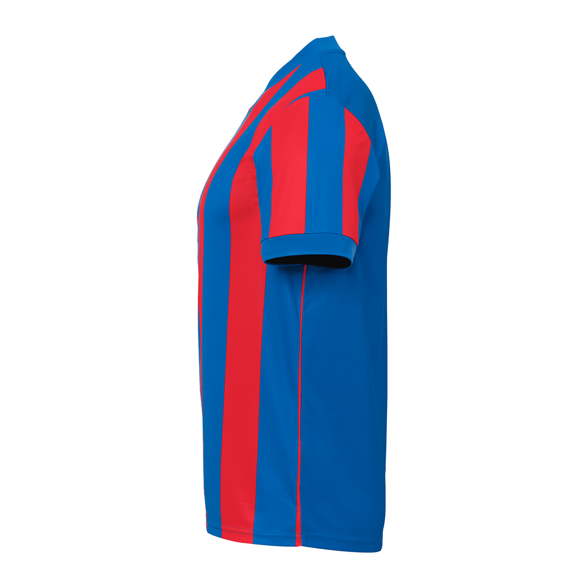 uhlsport Retro Stripe Shirt Kurzarm Kind (azurblau/rot)