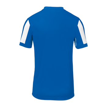 uhlsport Retro Stripe Shirt Kurzarm Kind (azurblau/weiß)