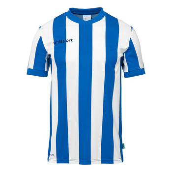 UHLSPORT Retro Stripe Shirt Kurzarm Kind Blau