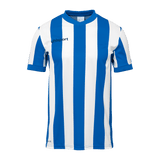 uhlsport Retro Stripe Shirt Kurzarm Kind (azurblau/weiß)