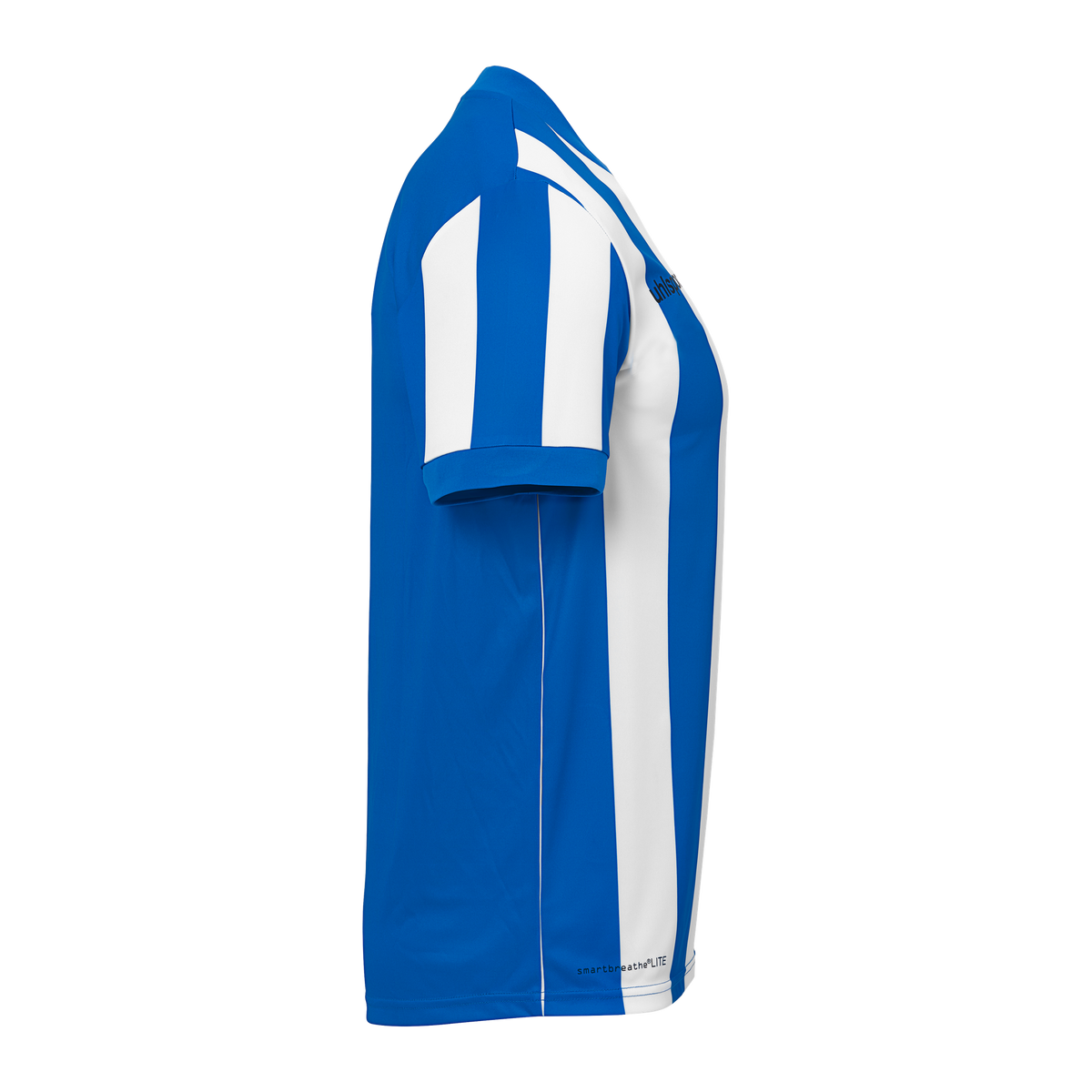 uhlsport Retro Stripe Shirt Kurzarm Kind (azurblau/weiß)