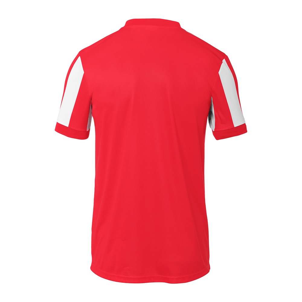 uhlsport Retro Stripe Shirt Kurzarm Kind (rot/weiß)