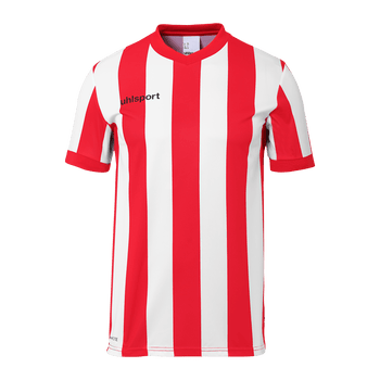 uhlsport Retro Stripe Shirt Kurzarm Kind (rot/weiß)