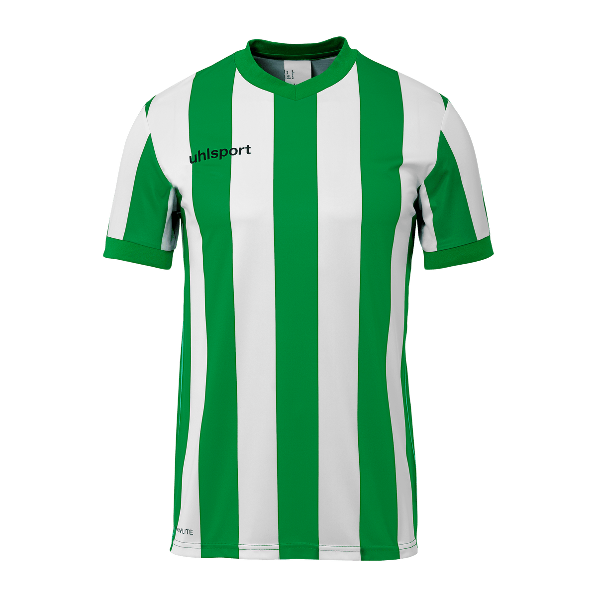uhlsport Retro Stripe Shirt Kurzarm Kind (grün/weiß)