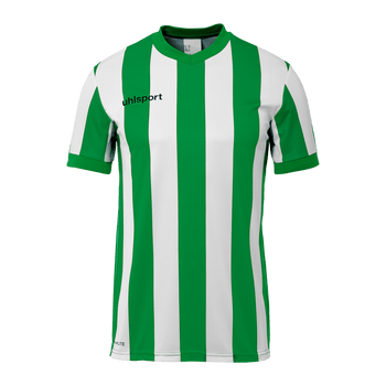 uhlsport Retro Stripe Shirt Kurzarm Kind (grün/weiß)