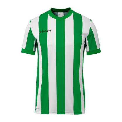 uhlsport Retro Stripe Shirt Kurzarm Kind (grün/weiß)