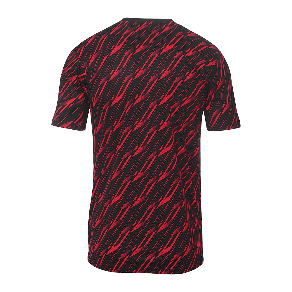 uhlsport Progressive 28 Shirt Kurzarm Kind (schwarz/rot)