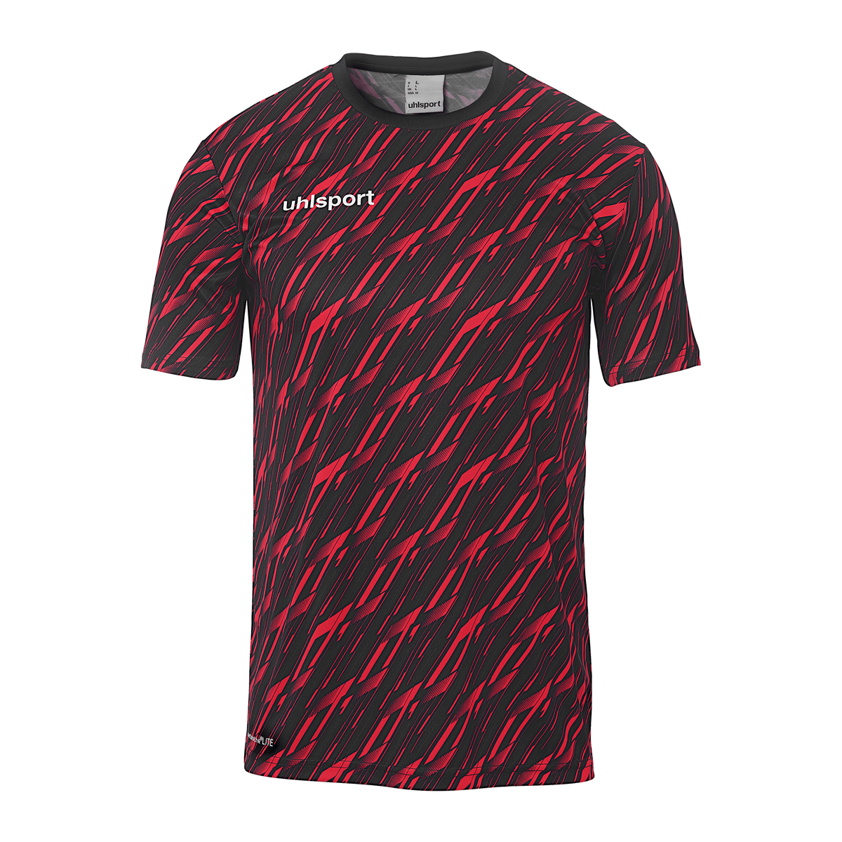 uhlsport Progressive 28 Shirt Kurzarm Kind (schwarz/rot)