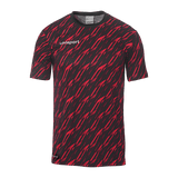 uhlsport Progressive 28 Shirt Kurzarm Kind (schwarz/rot)