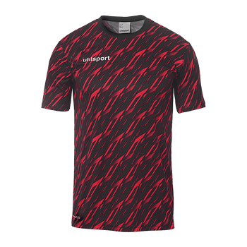uhlsport Progressive 28 Shirt Kurzarm Kind (schwarz/rot)