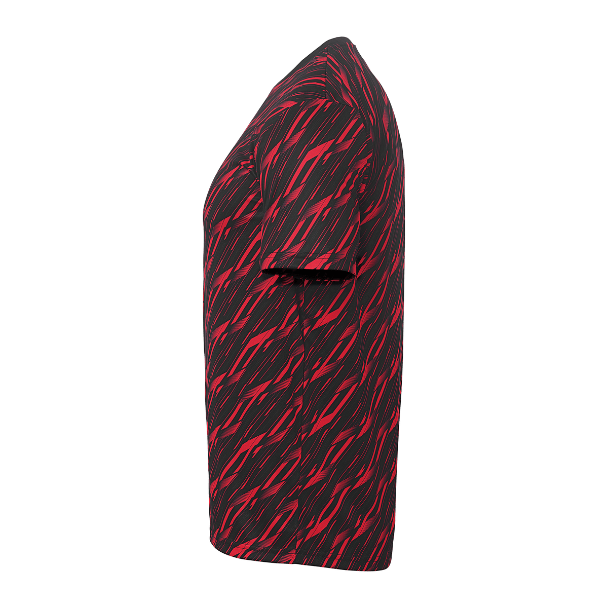 uhlsport Progressive 28 Shirt Kurzarm Kind (schwarz/rot)