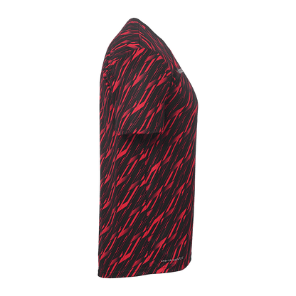 uhlsport Progressive 28 Shirt Kurzarm Kind (schwarz/rot)