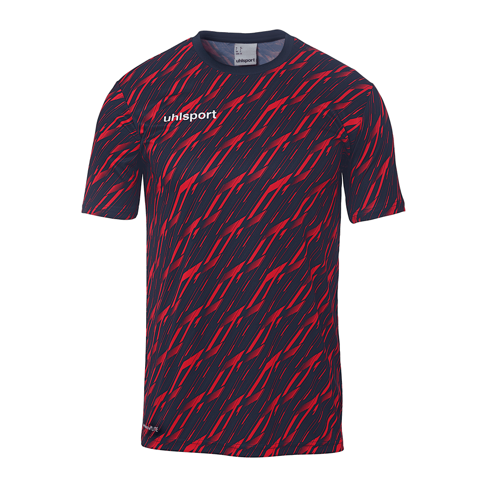 uhlsport Progressive 28 Shirt Kurzarm Kind (marine/rot)