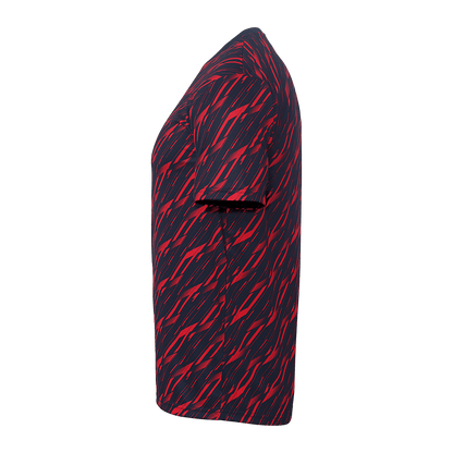 uhlsport Progressive 28 Shirt Kurzarm Kind (marine/rot)
