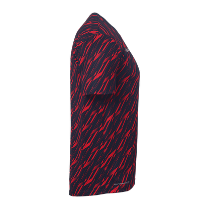 uhlsport Progressive 28 Shirt Kurzarm Kind (marine/rot)