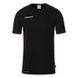 UHLSPORT Progressive 28 Poly Shirt Kurzarm Herren Schwarz