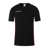 uhlsport Progressive 28 Poly Shirt Kurzarm (schwarz/rot)