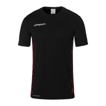 uhlsport Progressive 28 Poly Shirt Kurzarm (schwarz/rot)