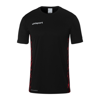 uhlsport Progressive 28 Poly Shirt Kurzarm (schwarz/rot)