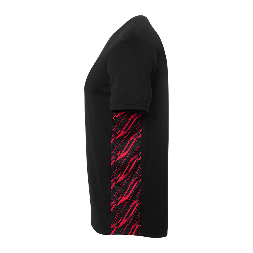 uhlsport Progressive 28 Poly Shirt Kurzarm (schwarz/rot)