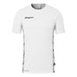 UHLSPORT Progressive 28 Poly Shirt Kurzarm Herren Weiß