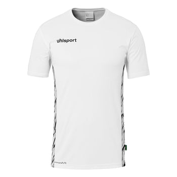UHLSPORT Progressive 28 Poly Shirt Kurzarm Kind Weiß
