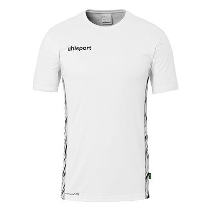 UHLSPORT Progressive 28 Poly Shirt Kurzarm Herren Weiß