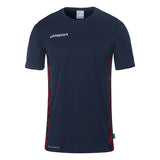 UHLSPORT Progressive 28 Poly Shirt Kurzarm Herren Dunkelblau